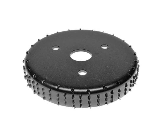 Disc circular slefuit, modelat, raspel, pentru lemn, plastic, cauciuc, beton celular, 120x22.2 mm, dedra, 6 image