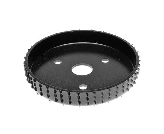Disc circular slefuit, modelat, raspel, pentru lemn, plastic, cauciuc, beton celular, 120x22.2 mm, dedra, 5 image