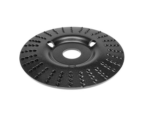 Disc circular slefuit, modelat, raspel, pentru lemn, plastic, cauciuc, beton celular, gradatie i, 125x22.2 mm, dedra, 4 image