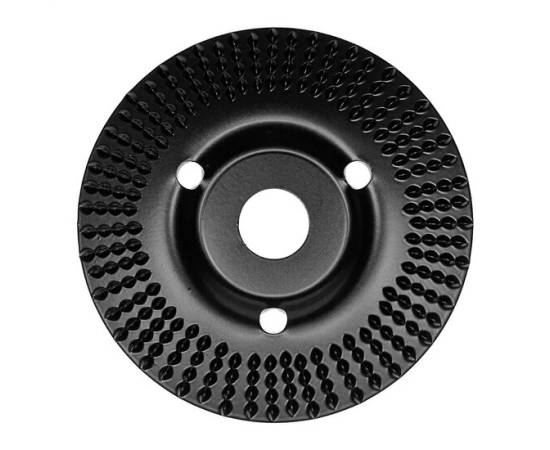 Disc circular slefuit, modelat, raspel, pentru lemn, plastic, cauciuc, beton celular, gradatie ii, 125x22.2 mm, dedra