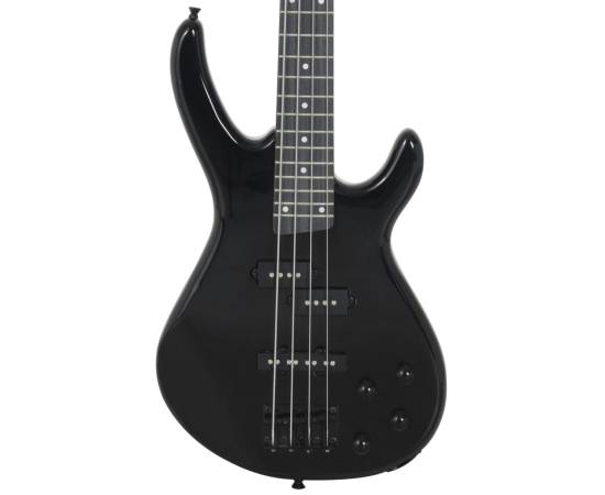 Chitara bass electrică începători, cu husă, negru, 4/4 46", 6 image