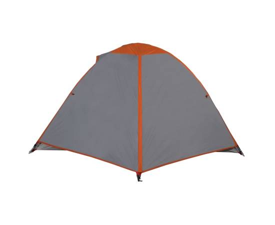 Cort camping 2 persoane gri/portocaliu 224x248x118cm tafta 185t, 8 image