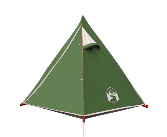 Cort de camping 2 persoane, verde, 267x154x117 cm, tafta 185t, 6 image