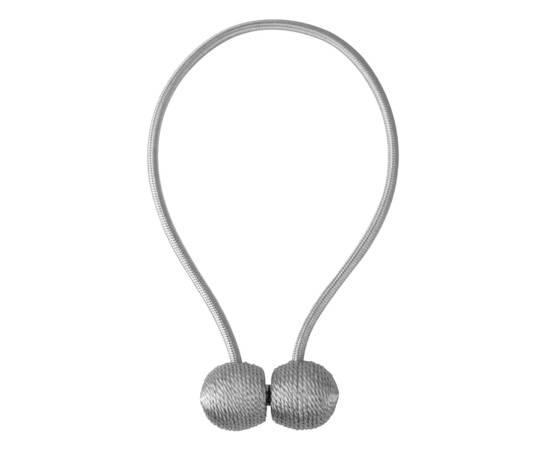 Bratara magnetica de prindere perdele/draperii, model SILVER BALLS, 4 image