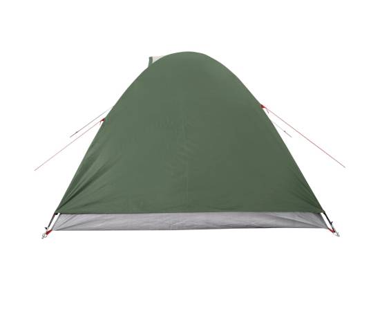Cort de camping 2 persoane, verde, 264x210x125 cm, tafta 185t, 8 image