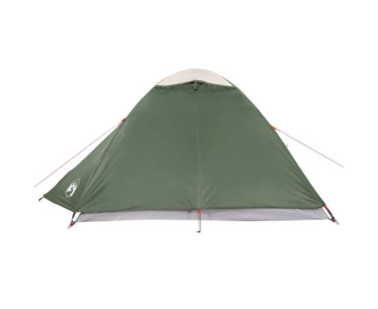 Cort de camping 2 persoane, verde, 264x210x125 cm, tafta 185t, 7 image