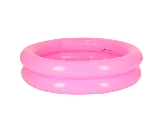 Piscina Gonflabila pentru copii, model MINI, culoare Roz, diametru 61 cm, 6 image