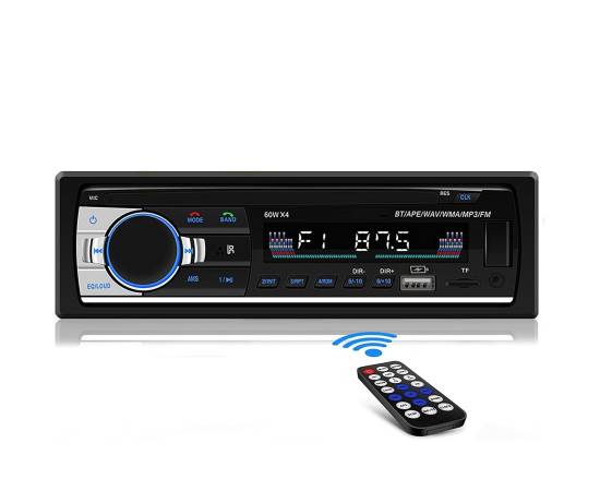 Player Auto, 4 x 60W cu  Bluetooth, Telefon, Radio, MP3, AUX, Card MicroSD, Telecomanda, 3 image