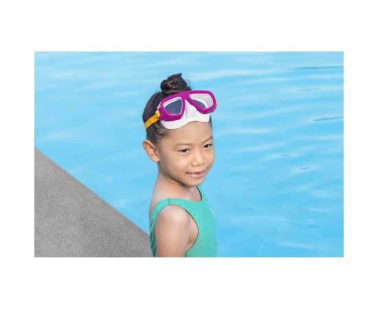 Ochelari de tip Masca pentru inot si scufundari, pentru copii, varsta 3+, culoare Roz, 3 image