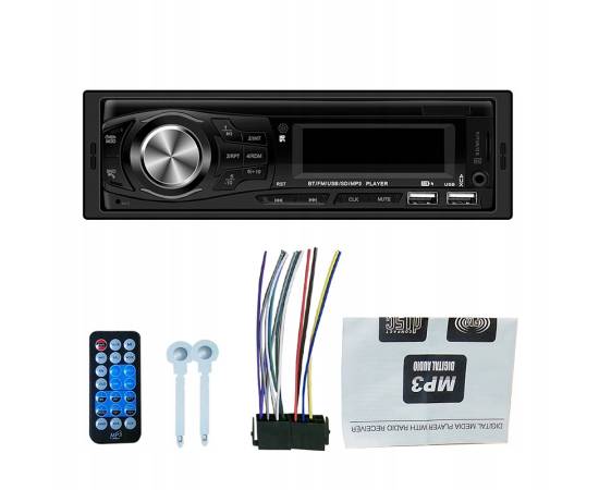 Player Auto, 4 x 50W, model 8021X, cu Radio, MP3, AUX, Card, Telecomanda, 4 image