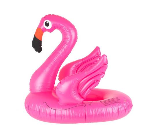 Saltea gonflabila (colac) pentru copii model Flamingo, dimensiune 66 x 47 cm, 2 image