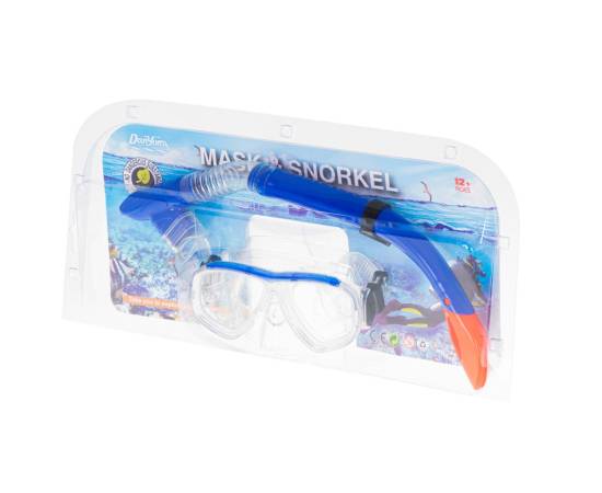 Set Masca + Snorkel pentru inot si scufundari, pentru adulti si adolescenti, dimensiune universala, reglabila, 10 image