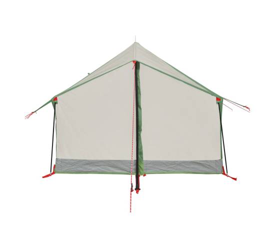Cort de camping 2 persoane, verde, 193x122x96 cm, tafta 185t, 7 image