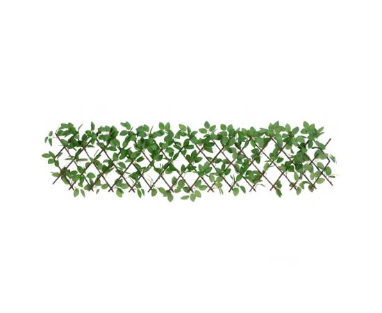  spalier cu iederă artificială, extensibil, verde, 180x30 cm, 3 image