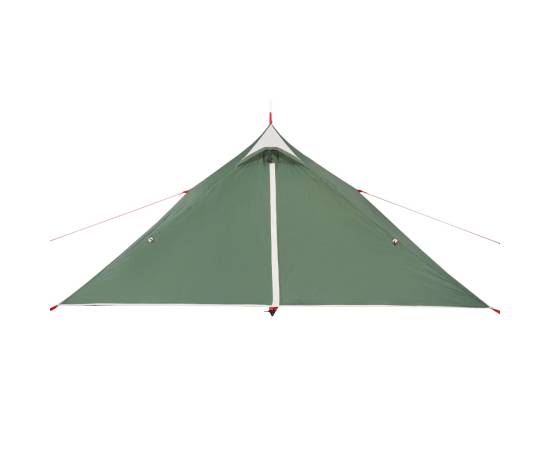 Cort de camping 1 persoane, verde, 255x153x130 cm, tafta 185t, 8 image