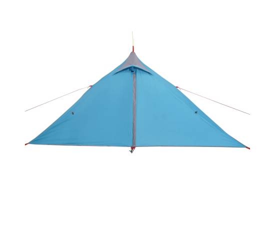 Cort de camping 1 persoane albastru, 255x153x130 cm, tafta 185t, 8 image