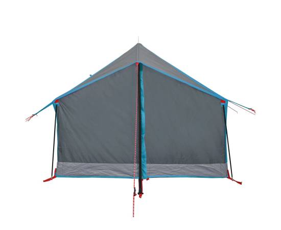 Cort de camping 2 persoane albastru 193x122x96 cm tafta 185t, 7 image