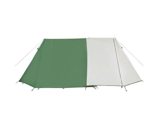 Cort de camping 3 persoane, verde, 465x220x170 cm, tafta 185t, 8 image