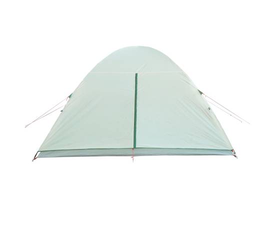 Cort de camping 6 persoane, verde, 466x342x200 cm, tafta 185t, 8 image