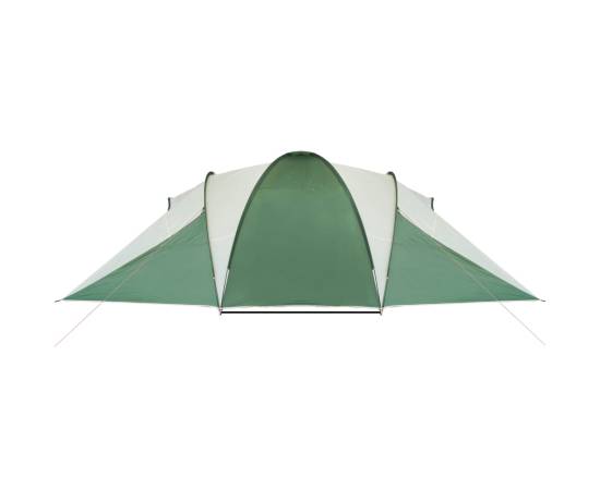 Cort de camping 6 persoane, verde, 576x238x193 cm, tafta 185t, 8 image