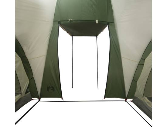 Cort de camping 6 persoane, verde, 576x238x193 cm, tafta 185t, 10 image
