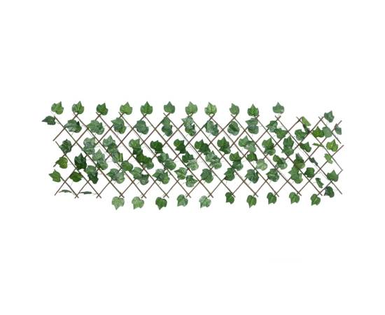 Spalier frunze struguri false extensibil 5 buc verde 190x60 cm, 4 image
