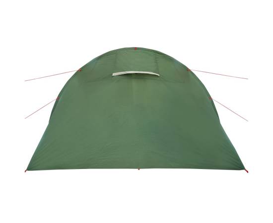 Cort de camping 4 persoane, verde, 483x340x193 cm, tafta 185t, 9 image