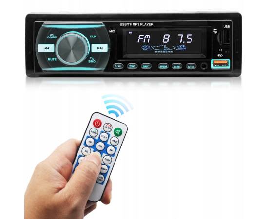 Player Auto dimensiune 1DIN, 4 x 50W, model AW1003, cu Bluetooth, Radio, MP3, AUX, Card, Telecomanda, 3 image