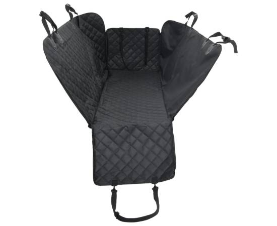 Husă scaun auto pentru câini, negru, 137x46x50 cm, 5 image