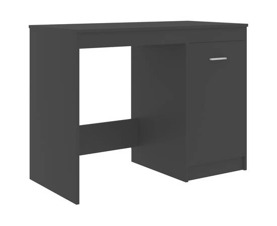 Birou, negru, 140 x 50 x 76 cm, pal, 5 image