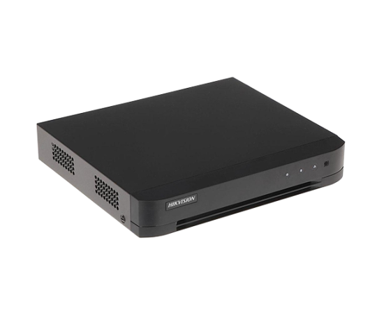 Dvr cu 8 canale  4mp, audio over coaxial, analiza video - acusense hikvision ids-7208hqhi-m1-e