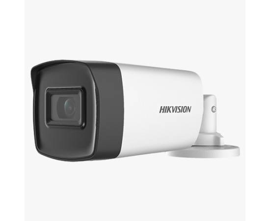 Kit complet 16 camere supraveghere exterior 5mp turbo hd hikvision 40 m ir, accesorii +hard 4tb, 2 image