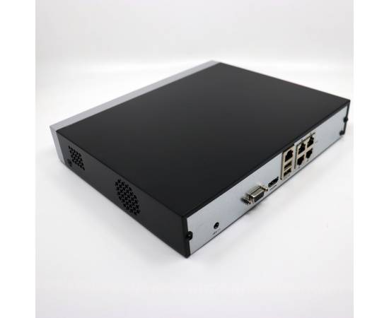 Nvr 4 canale poe rovision, h265+,full hd rov7104ni-q1/4p/m/1t + cadou hard disk wd 1tb, 4 image