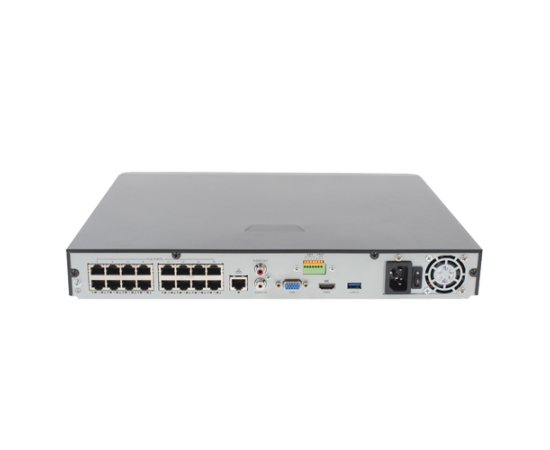 Nvr 4k, 16 canale max. 12mp, compresie h.265 ultra - unv nvr302-16e2, 3 image