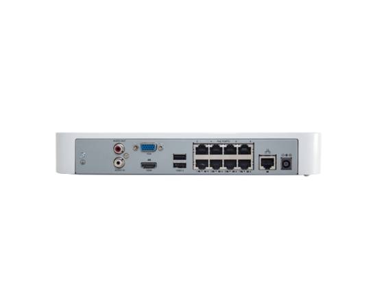 Nvr 4k, 8 canale 8mp  + 8 porturi poe, compresie h.265 ultra - unv nvr301-08ls3-p8, 2 image