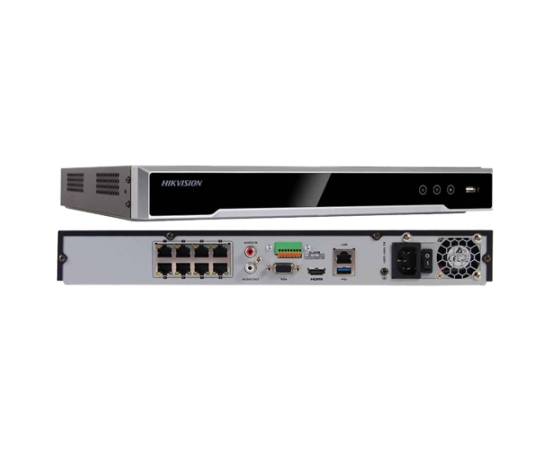 Nvr 4k'8 canale 12mp + 8 porturi poe - hikvision ds-7608ni-i2-8p, 2 image