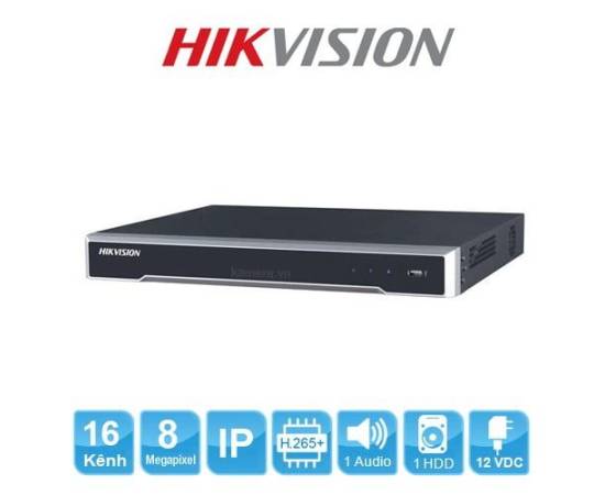 Nvr hikvision ds-7616ni-k1, 16 canale, 4k, 8 mp, 160mbps