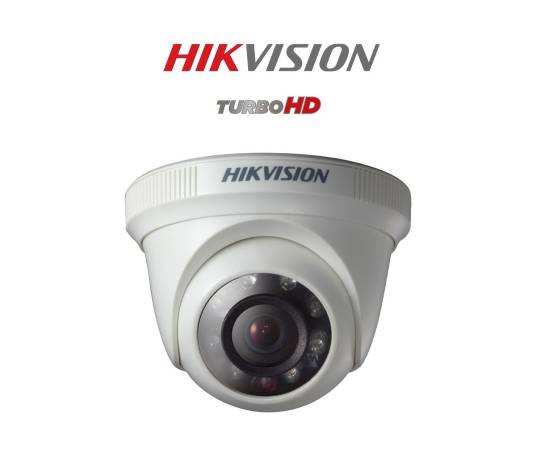 Sistem supraveghere hikvision 6 camere turbo hd 2mp, 5 camere exterior ir80m si 1 camera interior ir20m, hard 1tb, 3 image