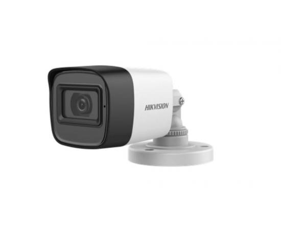 Sistem supraveghere mixt audio-video hikvision 2 camere turbo hd 2mp dvr 4 canale, hdd 500 gb, 2 image