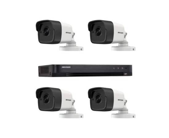 Sistem supraveghere video hikvision full hd 4 camere, ir 40m