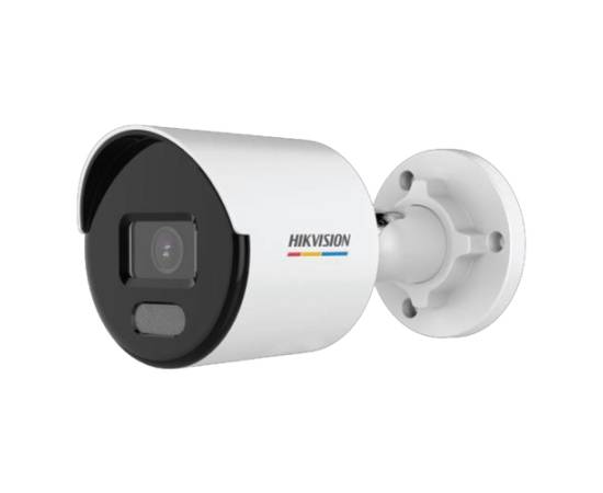 Cameră de supraveghere ip, colorvu, 2mp, lentila 2.8mm, lumină albă 30m - hikvision ds-2cd1027g0-l-2.8mm