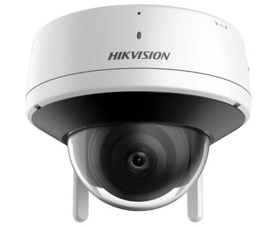 Cameră supraveghere acusense ip wifi 4 megapixeli lentilă 2.8mm infraroșu 30m microfon și difuzor slot card  hikvision ds-2cv2146g0-idw2