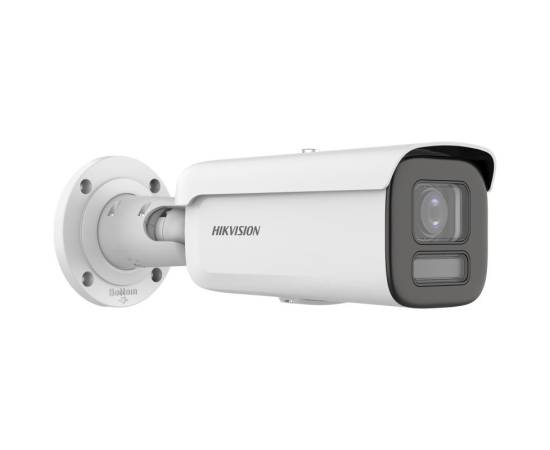 Cameră supraveghere ip colorvu  bullet 4 megapixeli lentila 2.8-12mm lumină albă 60m microsd hikvision ds-2cd2647g2t-lzsc
