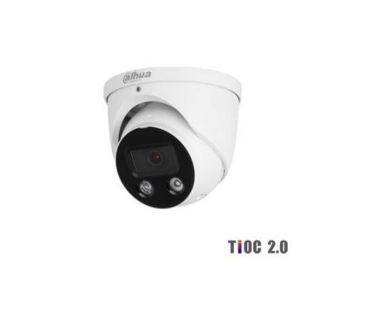 Camera de supraveghere  dome ip 5mp, smart dual light lentila  2.8mm, lumina alba/ir 30m, microfon , microsd 256gb dahua ipc-hdw3549h-as-pv-0280b-s4