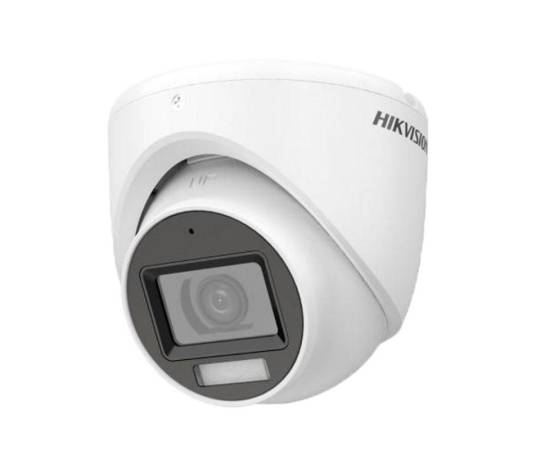 Camera de supraveghere 2mp, lentila 2.8mm, ir 30m, wl 20m, microfon, ip67 - hikvision -  ds-2ce76d0t-lmfs-2.8mm