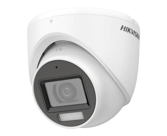 Camera de supraveghere 2mp, lentila 2.8mm, ir 30m, wl 20m, microfon, ip67 - hikvision -  ds-2ce76d0t-lmfs-2.8mm, 2 image