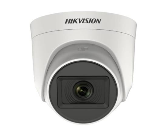 Camera de supraveghere 5mp lentila 2.8mm ir 20m microfon - hikvision - ds-2ce76h0t-itpfs-2.8mm, 2 image