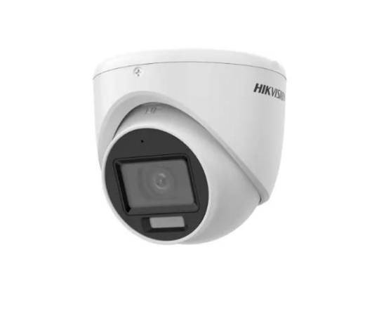 Camera de supraveghere dual light, 5mp, lentila 2.8mm, ir 30m, wl 20m, microfon - hikvision - ds-2ce76k0t-lmfs-2.8mm