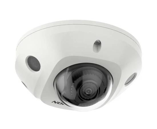 Camera de supraveghere ip, 4 megapixeli, lentila 2.8mm, ir 30m, mini dome - hikvision - ds-2cd2546g2-iws2c