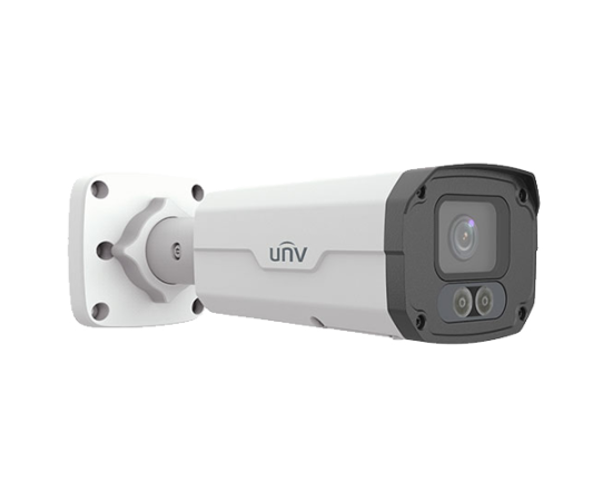 Camera ip 4mp, lumina alba 30m, lentila 6.0mm, alarm, ip67, ik10, poe - unv ipc2224se-df60k-wl-i0